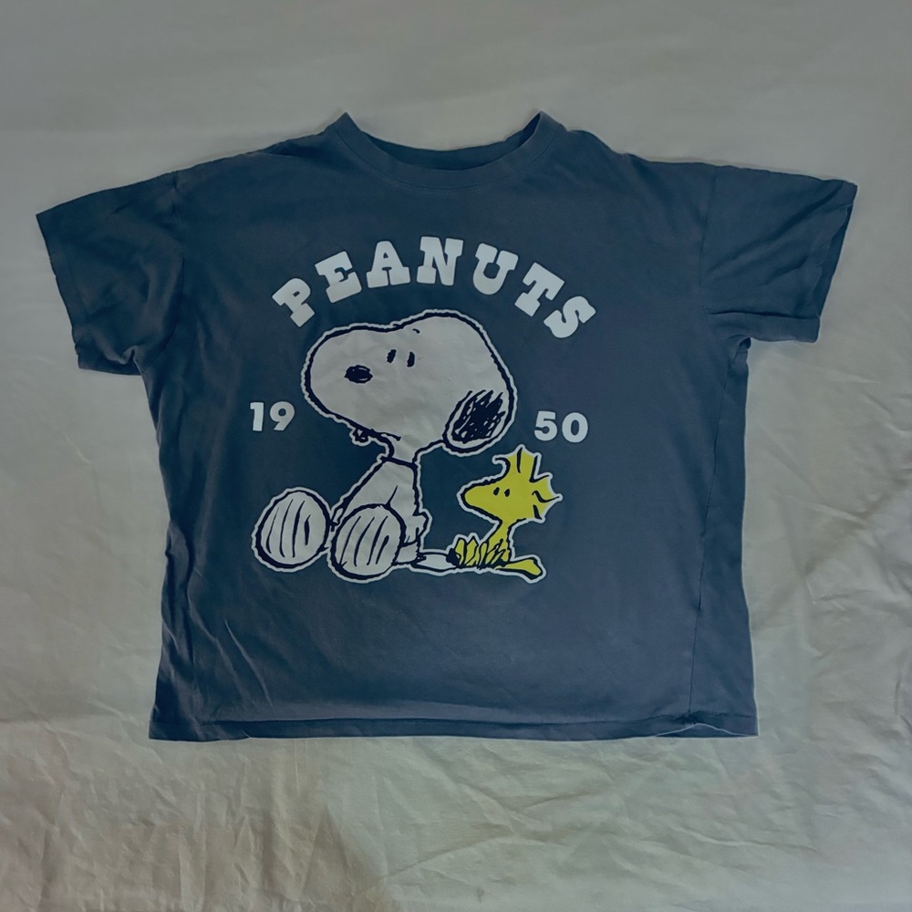 Snoopy crop top shirt